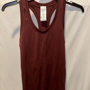Athleta Women's Burgundy Racerback Performance Tank